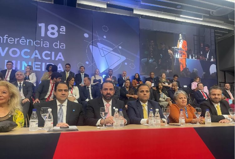 Gustavo Chalfun participa da abertura da 18ª Conferência da Advocacia Mineira