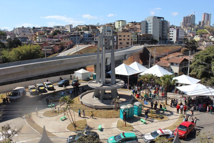 Lafaiete inaugura viaduto