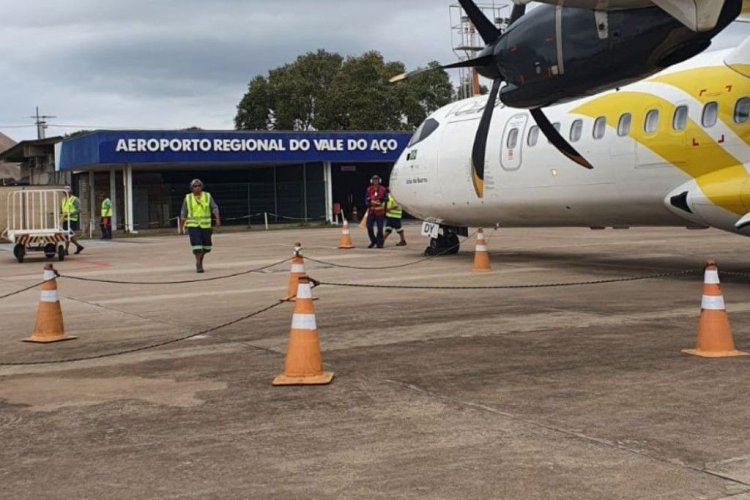 Avião faz pouso forçado em Ipatinga