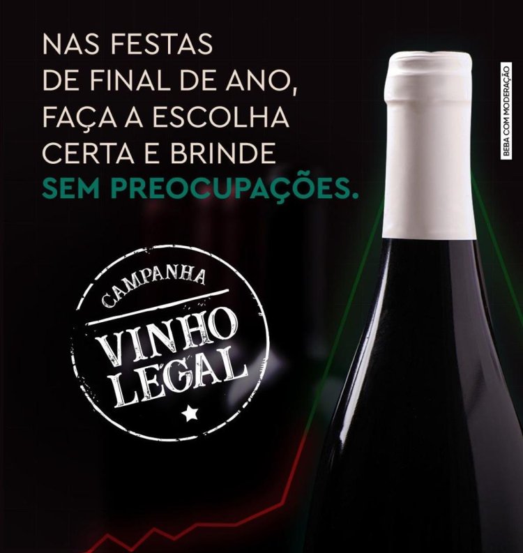 Setor vitivinícola reforça o “brinde legal” em combate ao mercado ilegal de vinhos e espumantes